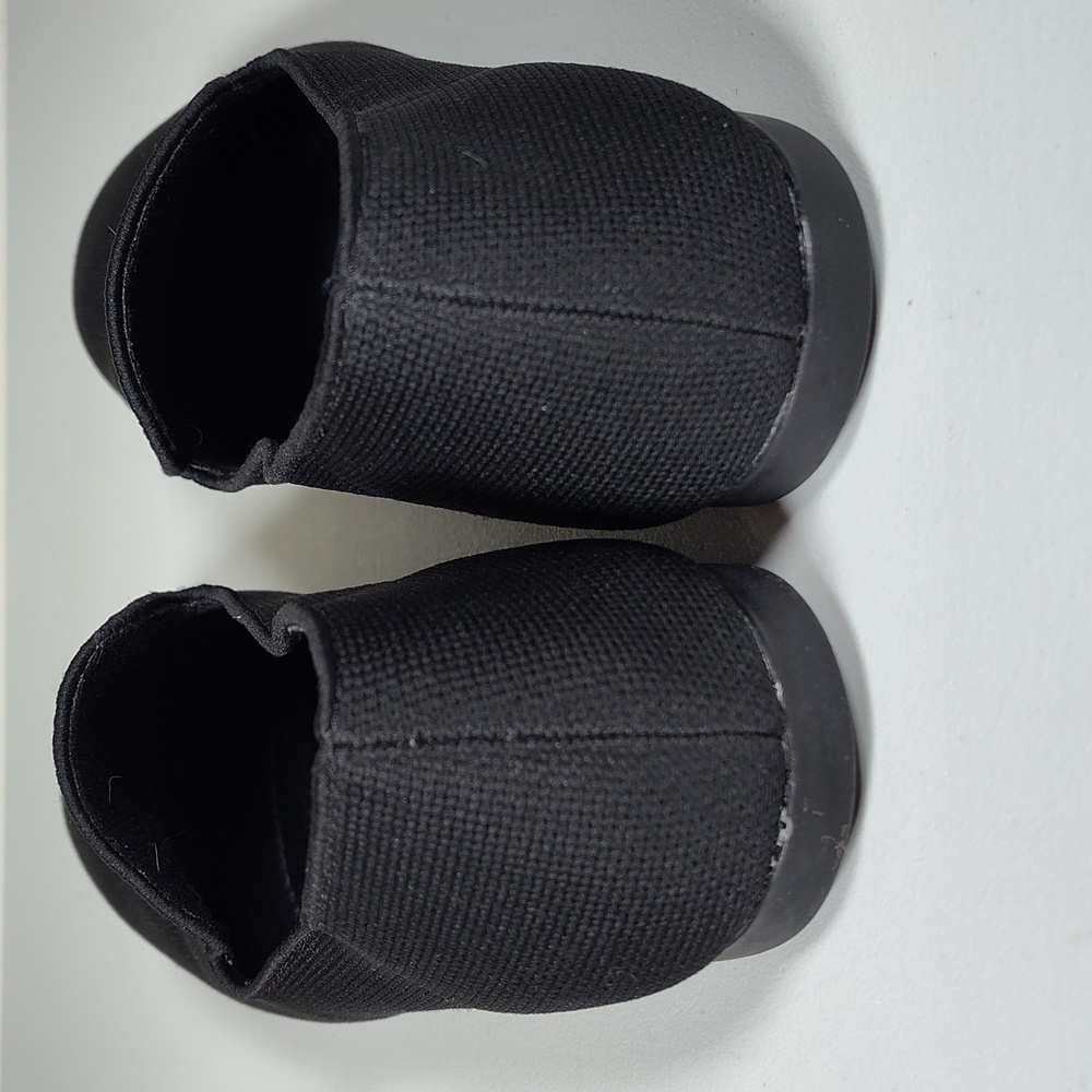 Born black knit slip on loafer flats 9 - Picture 5 of 12